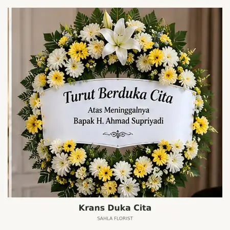 Krans Bunga Duka Babarsari